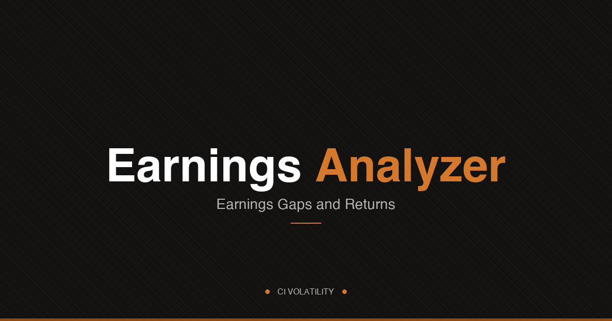 Earnings Analyzer