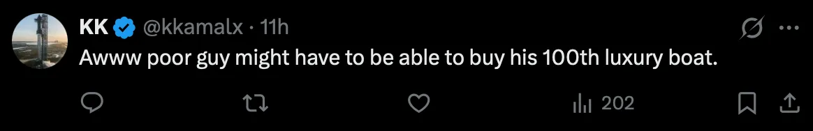 Public backlash reply to Bill Ackman on X