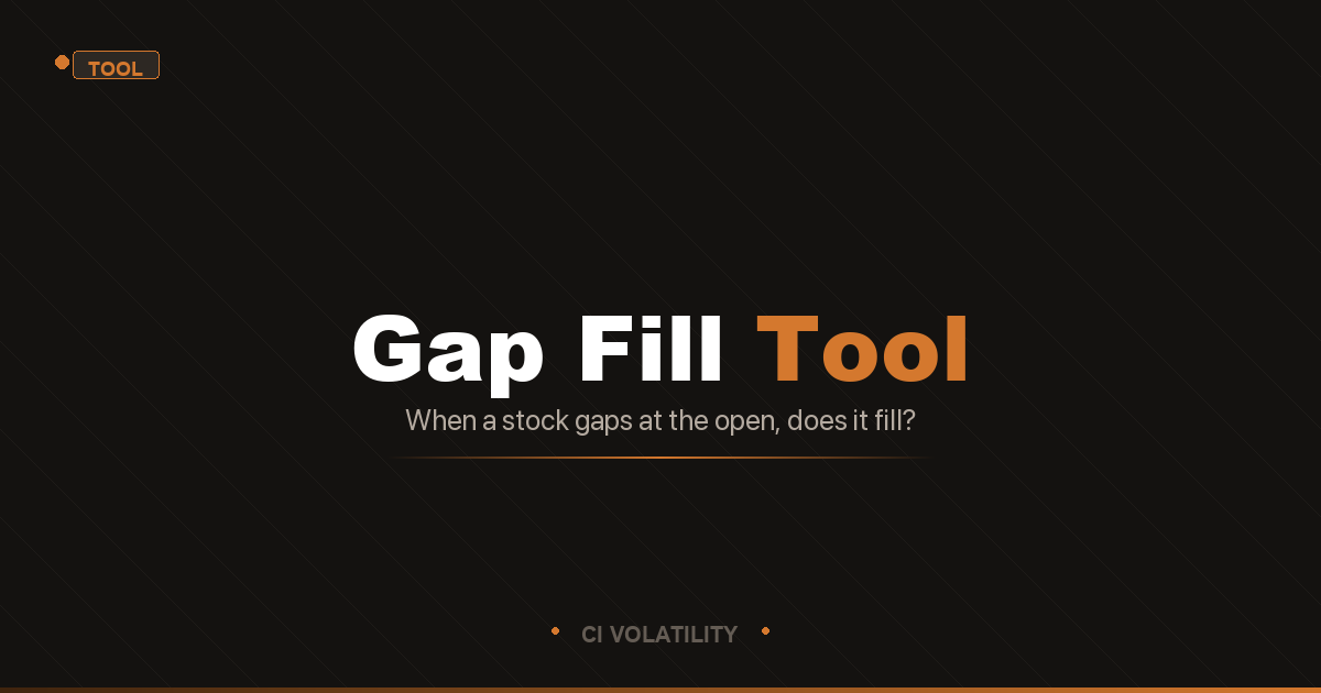 Gap Fill Tool