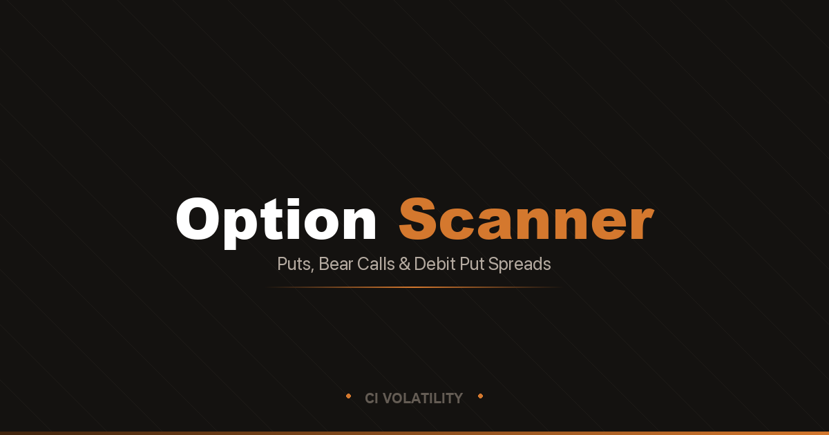 Options Scanner